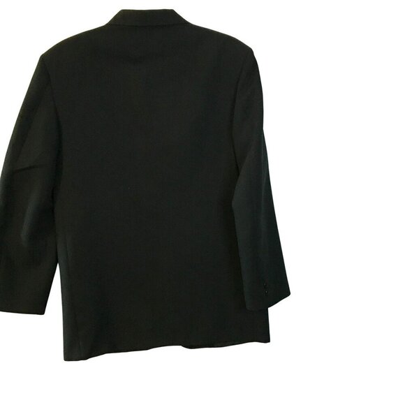 Unknown Brand Youth 3-Button Blazer Fully Lined Sz 20 Regular in Black - Picture 7 of 15